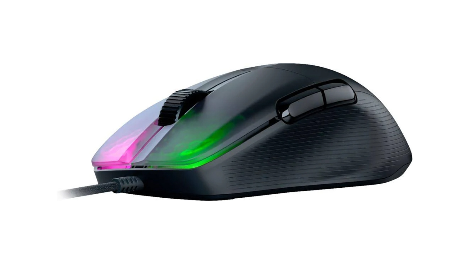 The Roccat Kone Pro is light as a feather yet also as fast as lighting