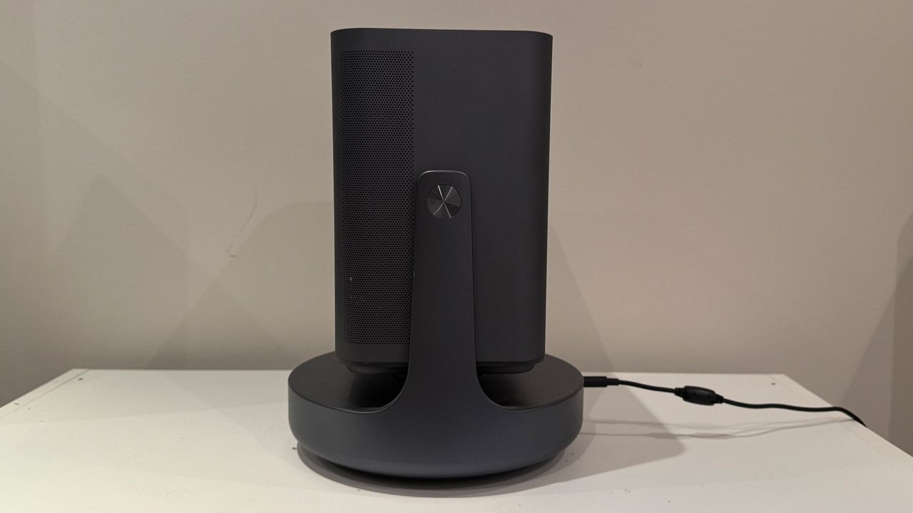 The Hisense C2 Ultra angled at 180&ordm; and viewed from the side.