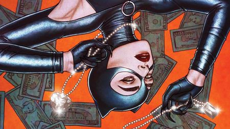 Cover of Catwoman #29 by Jo&euml;lle Jones