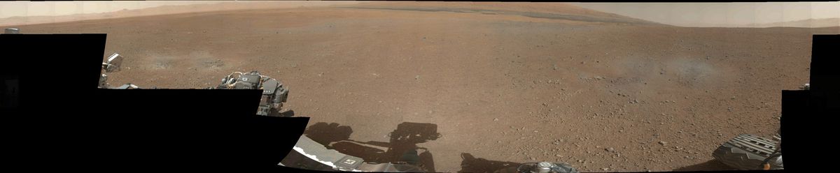 Gale Crater and Mars Rover