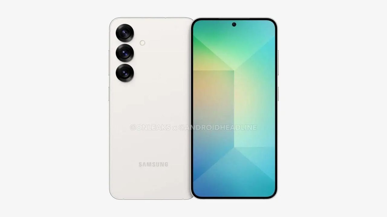 Leaked render of the Samsung Galaxy S25