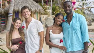 Kat Izzo, John Henry Spurlock, Eliza Isichei and Aaron Bryant on Bachelor in Paradise.