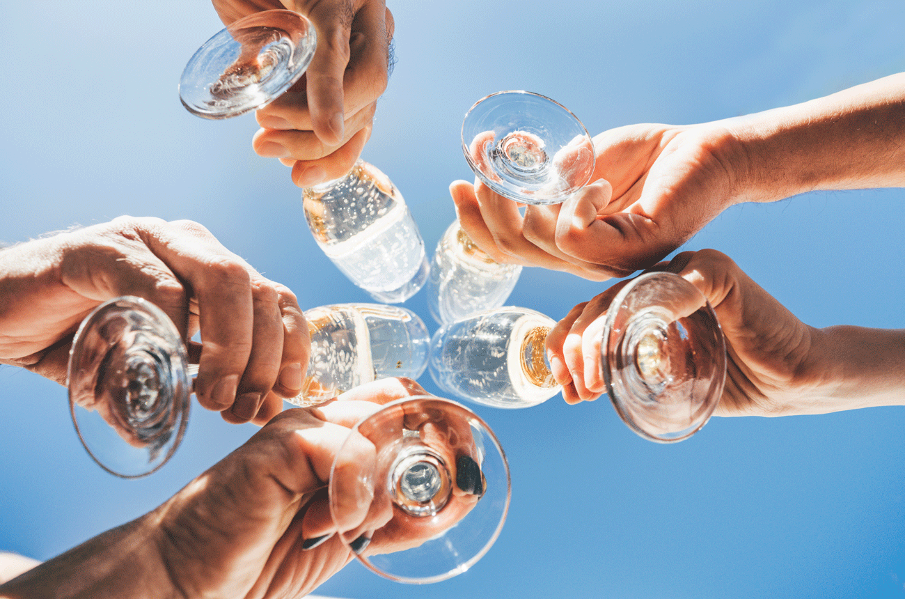 Cap Classique glasses