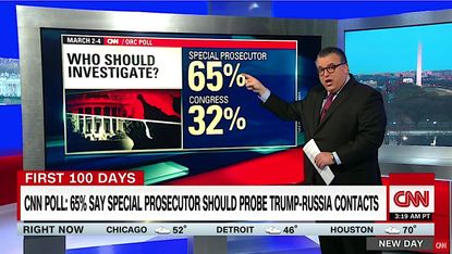 CNN poll finds majority backs special prosecutor in Trump-Russia probe