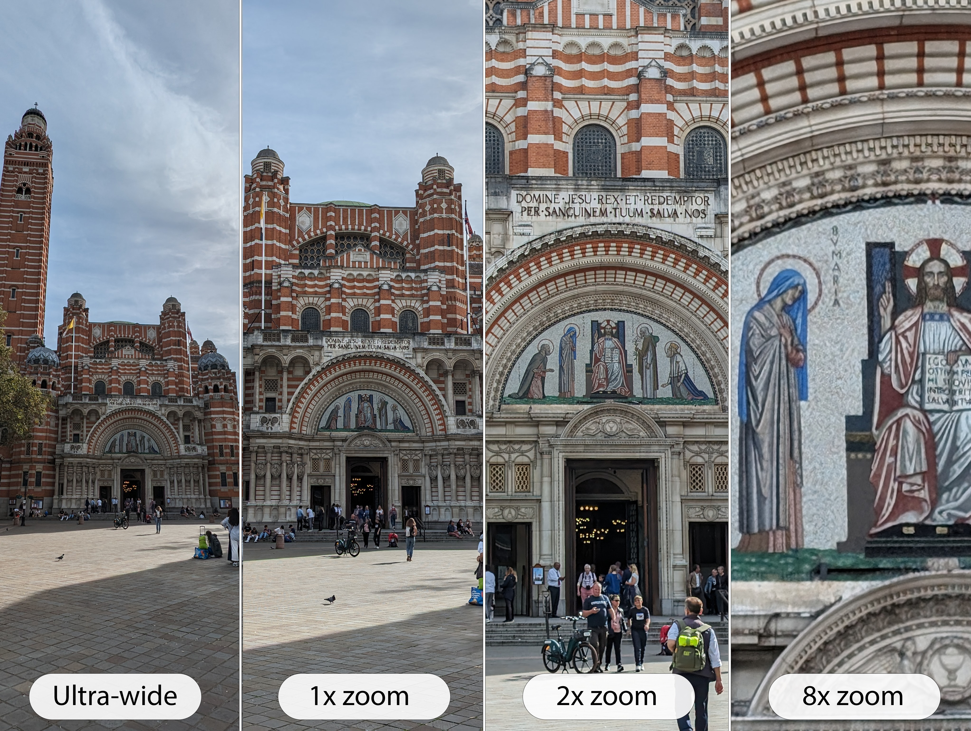 Google Pixel 8 camera sample church range