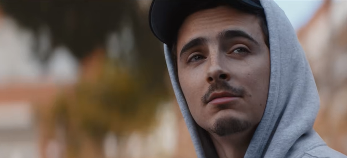 Timothee Chalamet in the new Adidas World Cup advert