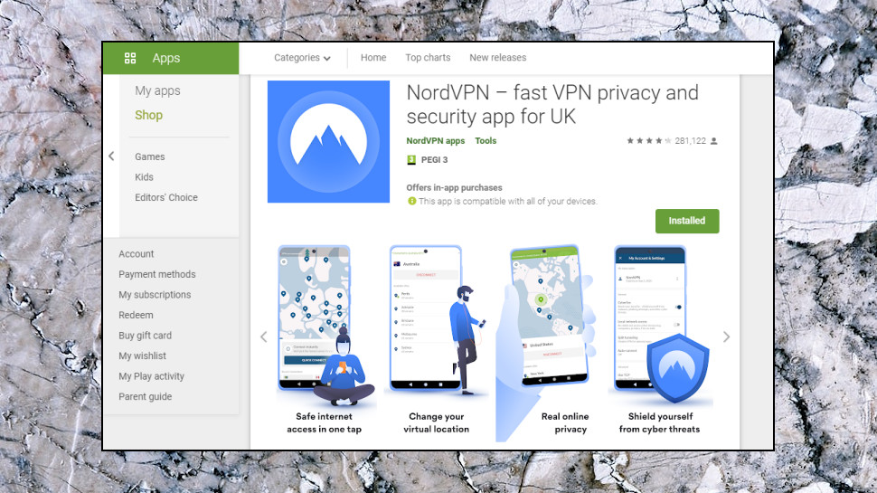 nordvpn app windows 10