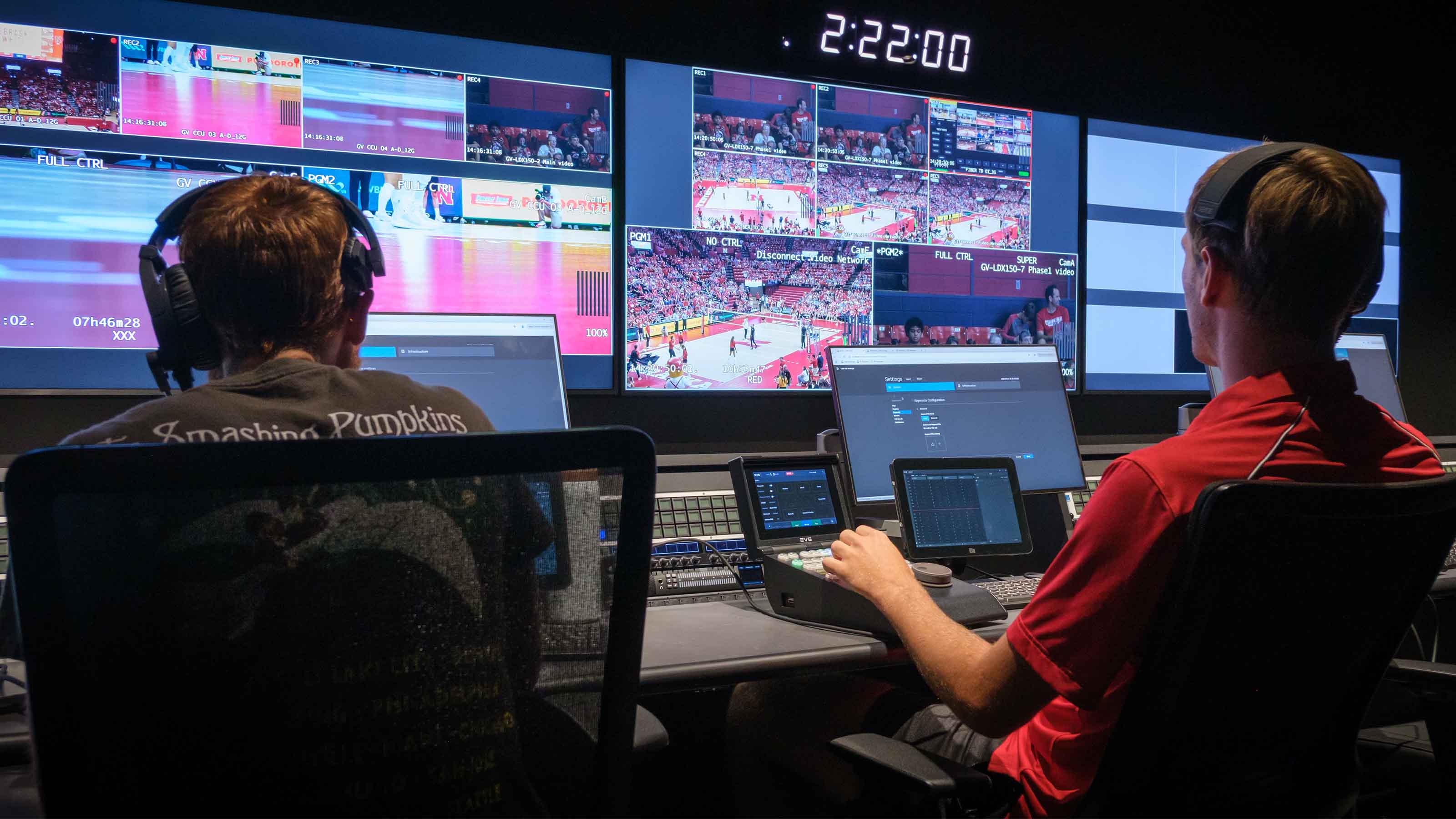 HuskerVision Control Room