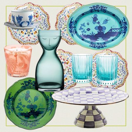 Collage Image of Spring Hosting Essentials From Bloomingdale's