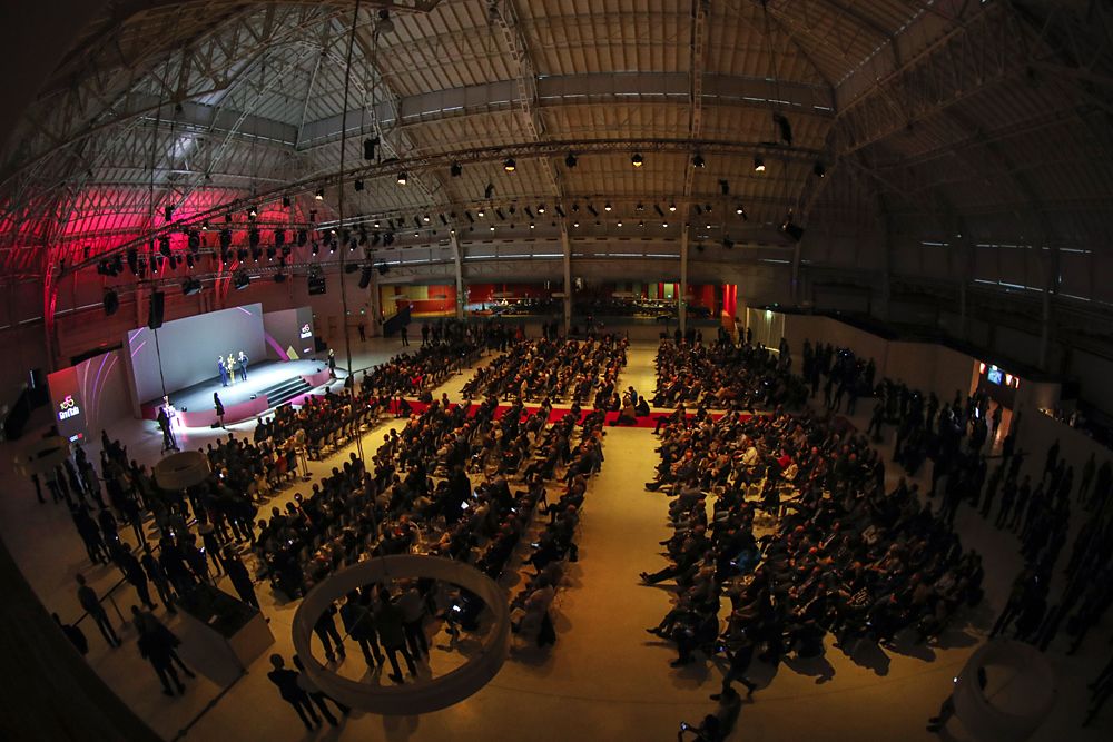 2017 Giro d'Italia presentation at the Palazzo del Ghiaccio in Milan