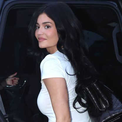 Kylie Jenner pulled off platform flip-flops from ERL in her latest Instagram story