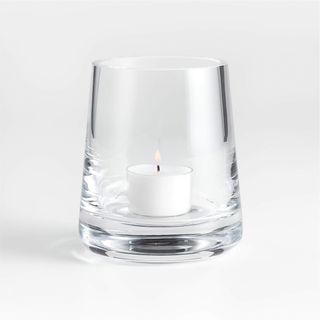 Alder Glass Hurricane Candle Holder