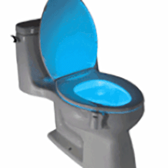 RGB toilet light