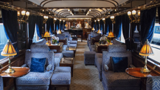 Venice Simplon Orient Express interior.