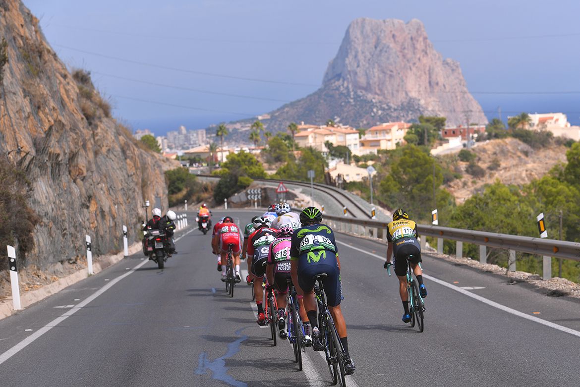 The breakaway on stage 9 of the Vuelta a Espa&ntilde;a