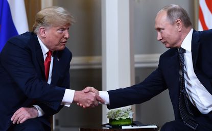 President Trump and Russian President Vladimir Putin.