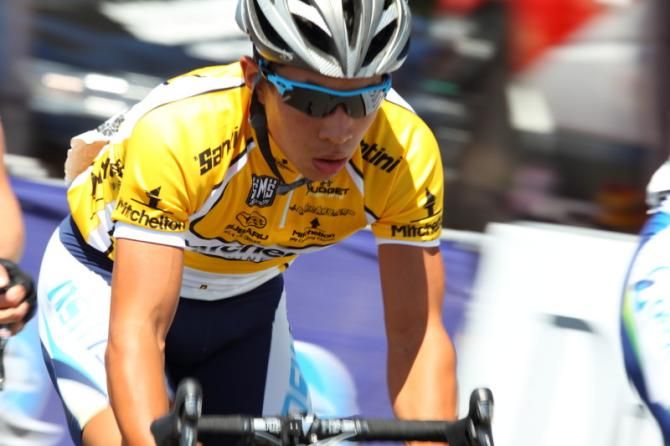 Race leader, Caleb Ewan (BikeBug)