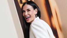 Demi Moore arrives for the 97th Annual Academy Awards Nominees Dinner at the Academy Museum of Motion Pictures in Los Angeles, February 25, 2025