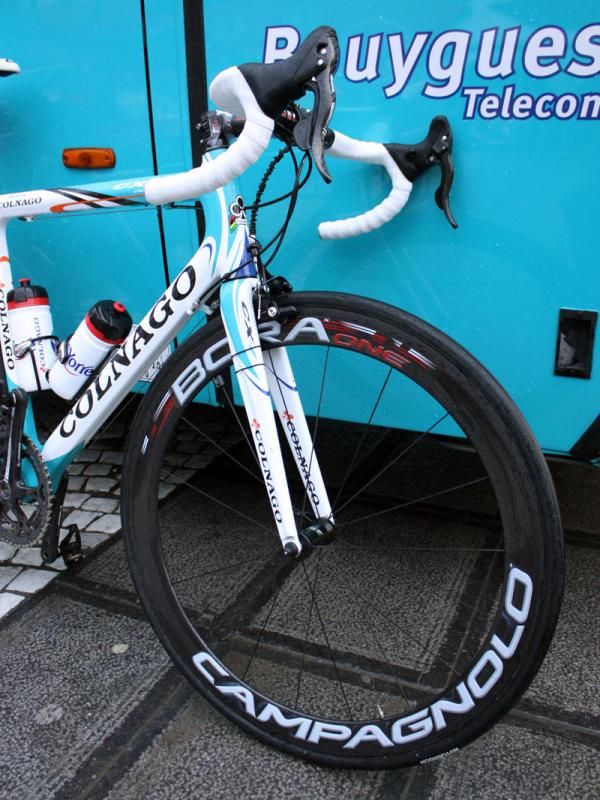 Bbox Bouygues Telecom riders used a mix of Campagnolo Bora and Hyperon carbon rims.