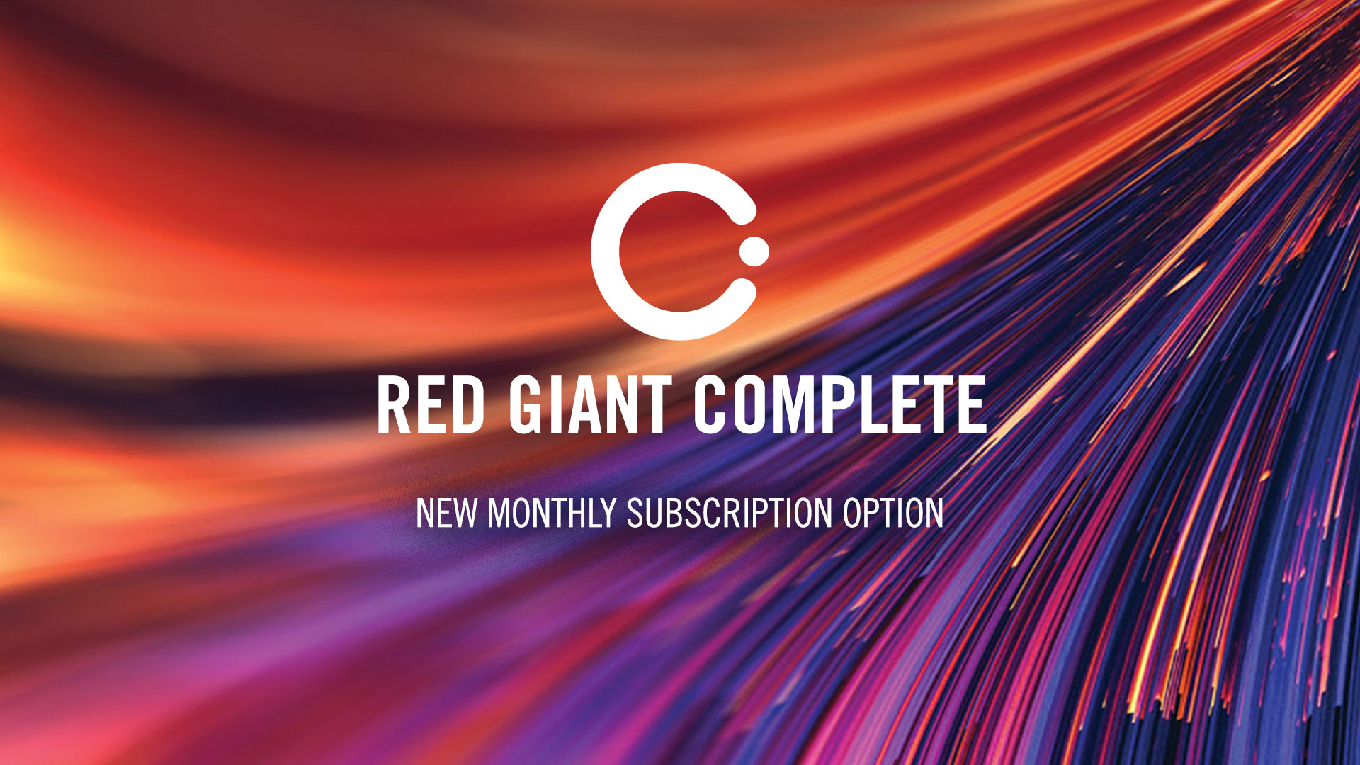 Læs social Beskæftiget MEDIA ALERT: Introducing Red Giant Complete Monthly | Next TV