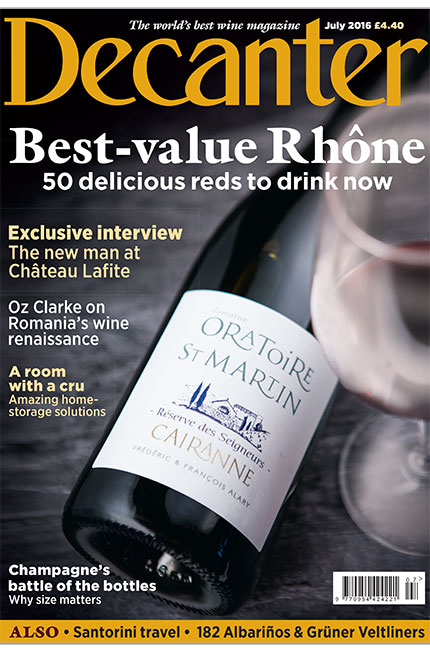 Decanter July cover