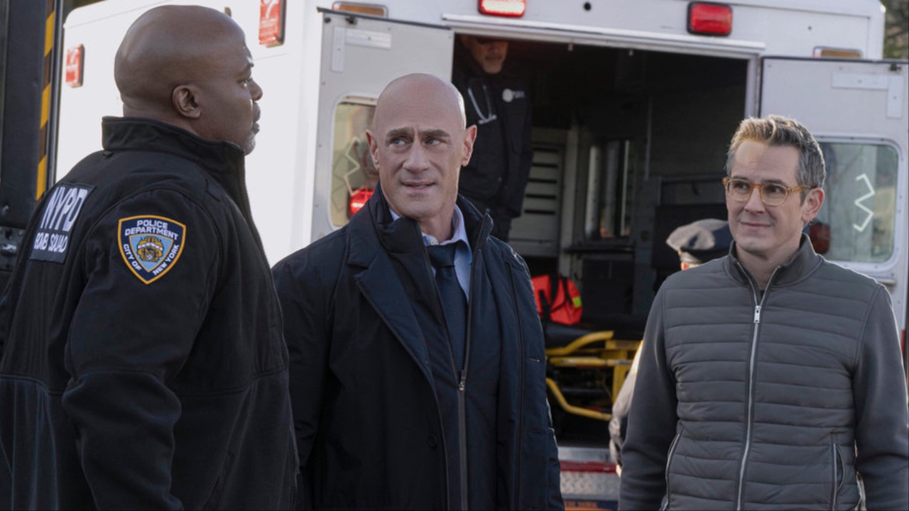 Stabler and Vargas in Law & Order: Organized Crime Season 5x08