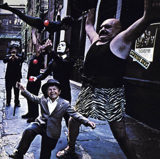 The cover of the Doors' second album, Strange Days