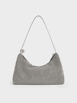 Crystal-Embellished Two-Way Bag