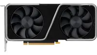 Nvidia GeForce RTX 3060 Ti against a white background