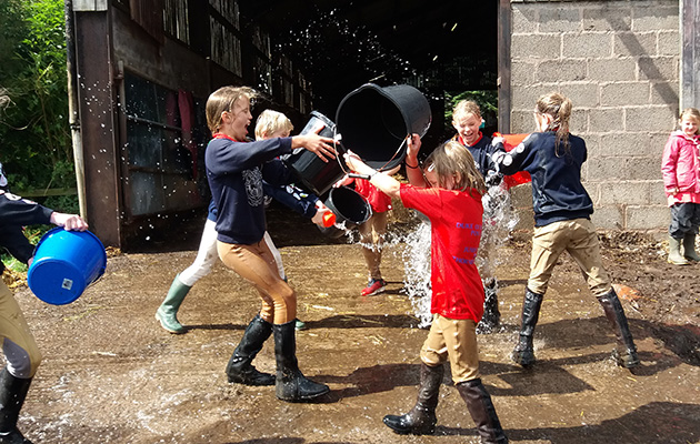 Rain is the least of their worries…