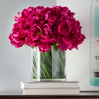 Willa Arlo Interiors Peonies Floral Arrangement in Vase l Was $173.25, Now $138.99, at Wayfair
