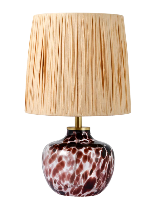 Handcrafted Glass Table Lamp