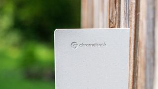Acer Chromebook Vero 514 embossed Chromebook logo on lid