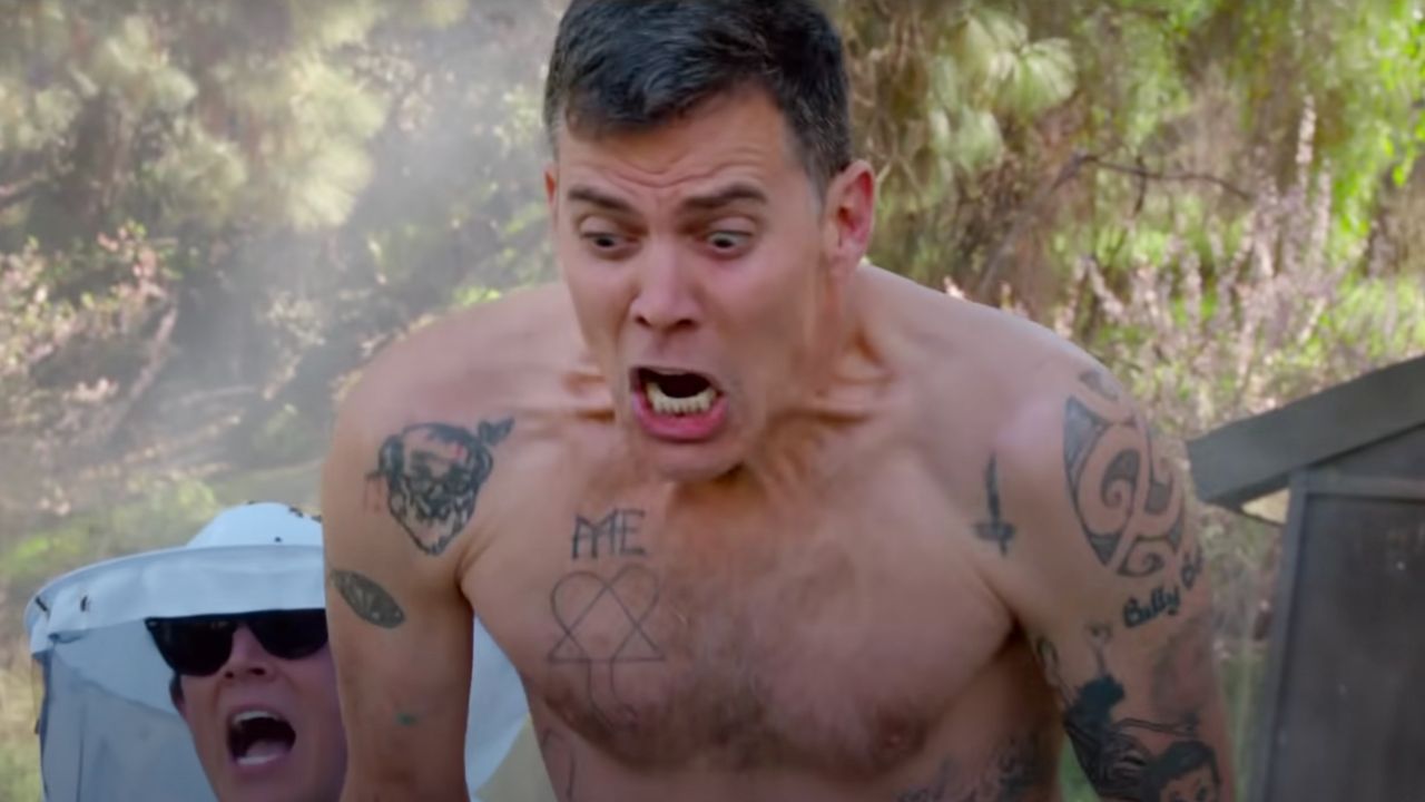 To Celebrate His Return To The Uk Steve O Dropped A Throwback Video Partying With Naked Women