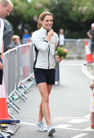 Duchess of Cambridge in New Balance trainers