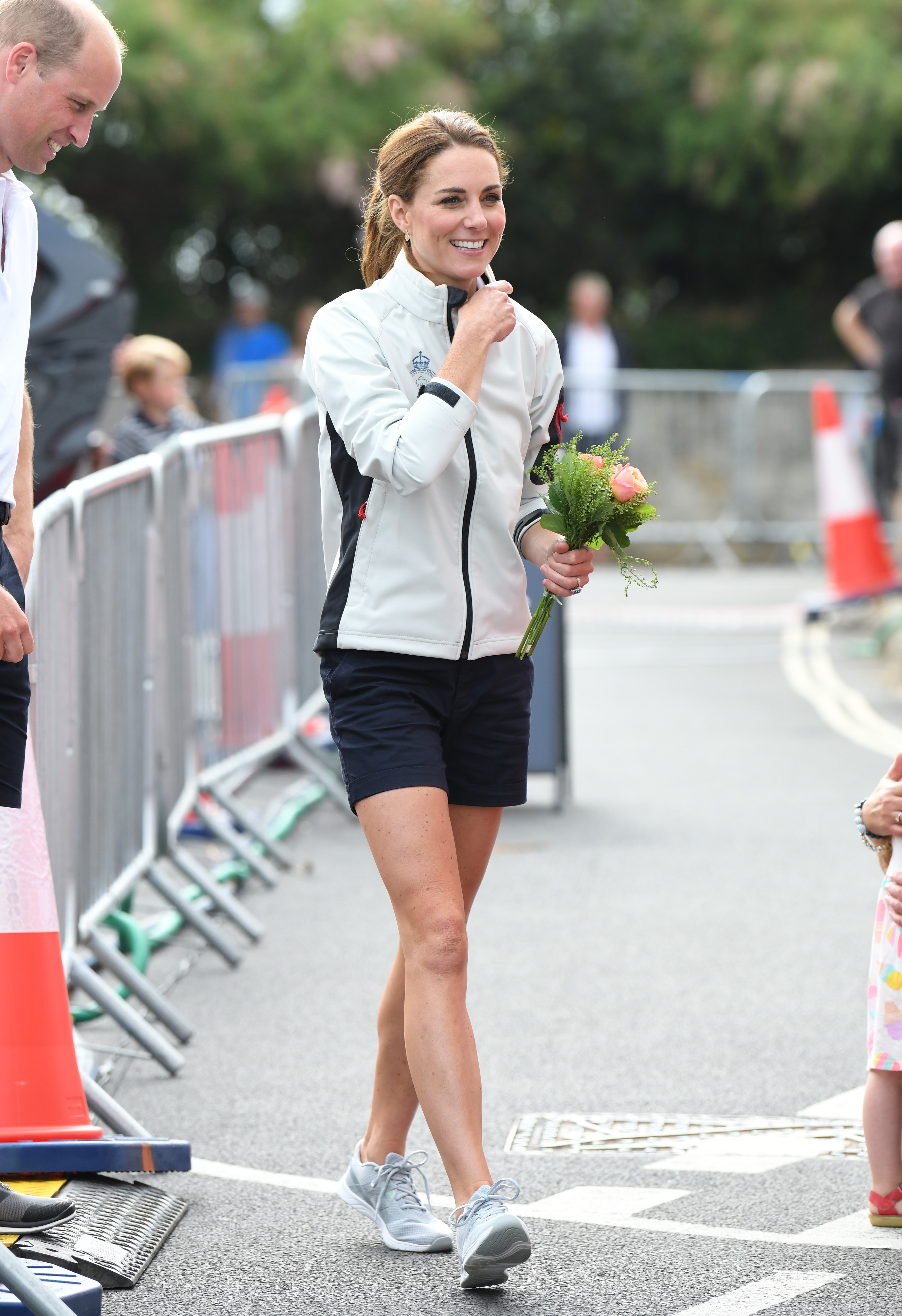 Duchess of Cambridge in New Balance trainers