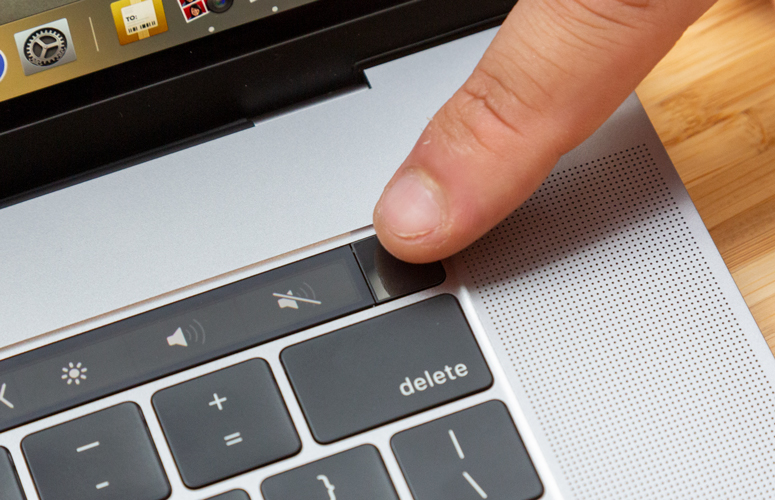 macbook pro fingerprint scanner