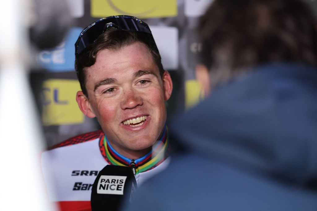 the second stage of the 81st edition of the ParisNice eight days cycling race from Bazainville to Fontainebleau 1637 km in France Monday 06 March 2023BELGA PHOTO DAVID PINTENS Photo by DAVID PINTENS BELGA MAG Belga via AFP Photo by DAVID PINTENSBELGA MAGAFP via Getty Images