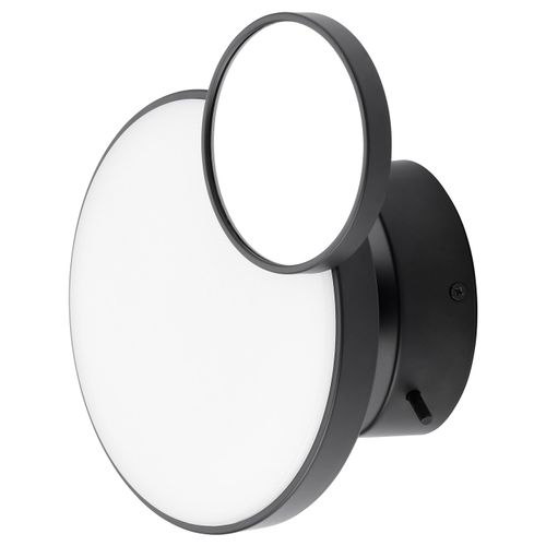 Kabomba Led Wall Lamp With Mirror - Dimmable Matte/black 8 "