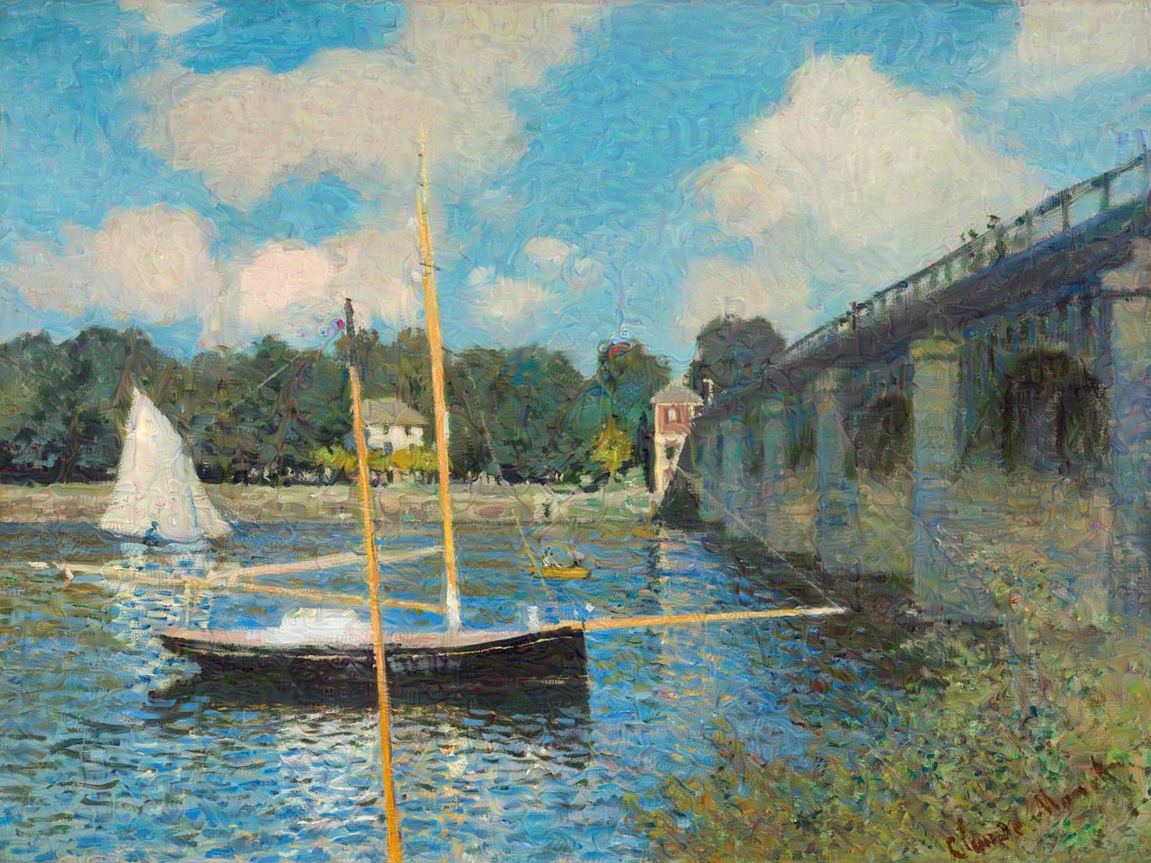 The Bridge at Argenteuil (Very High, Slowest)