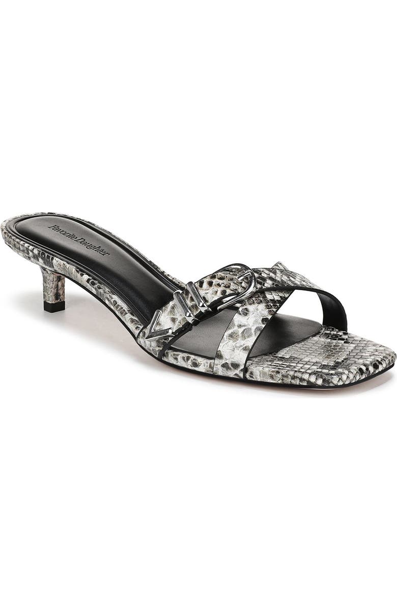 Shiloh Kitten Heel Sandal
