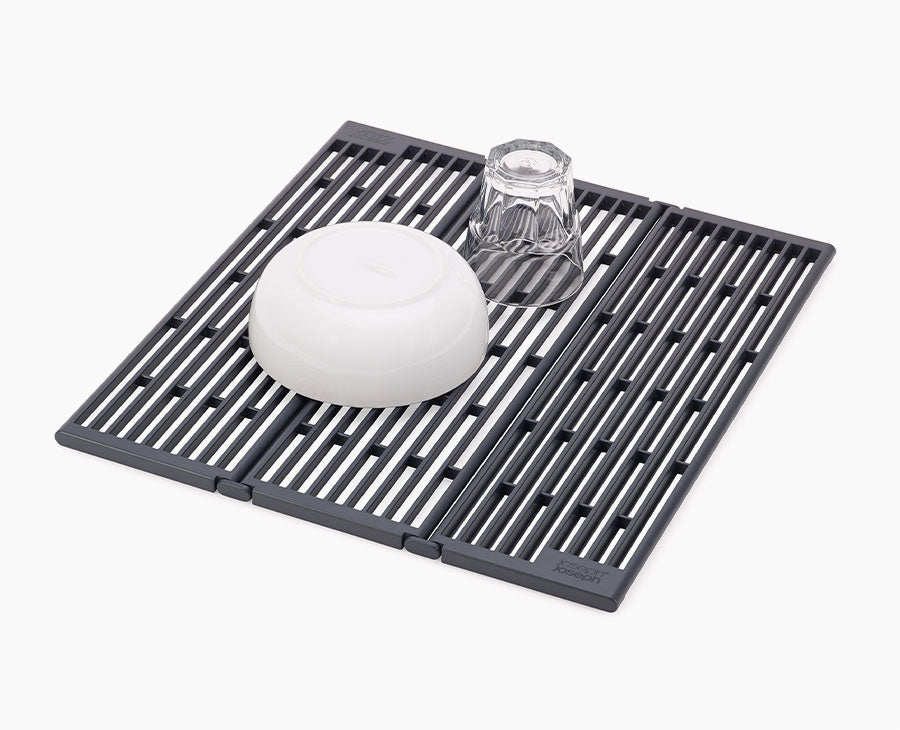 Platform Folding Grey Sink Drainer
