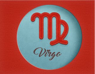 virgo horoscope sign - stock photo