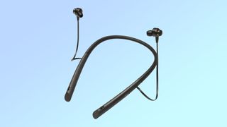Airvida E1 wearable air purifier and headphones