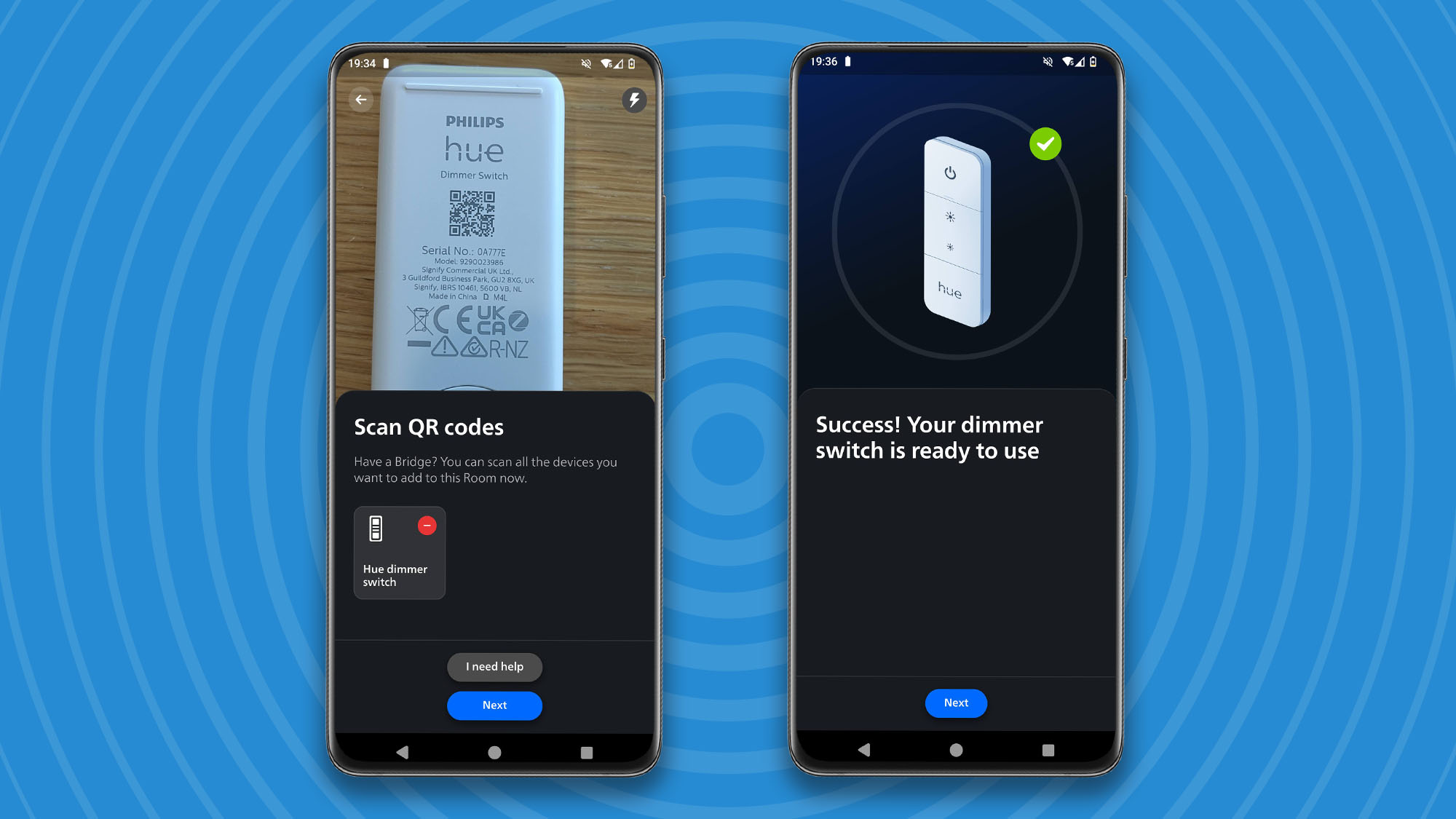 Setting up Philips Hue Dimmer Switch in app