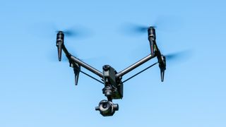 DJI Inspire 3-drone in flight