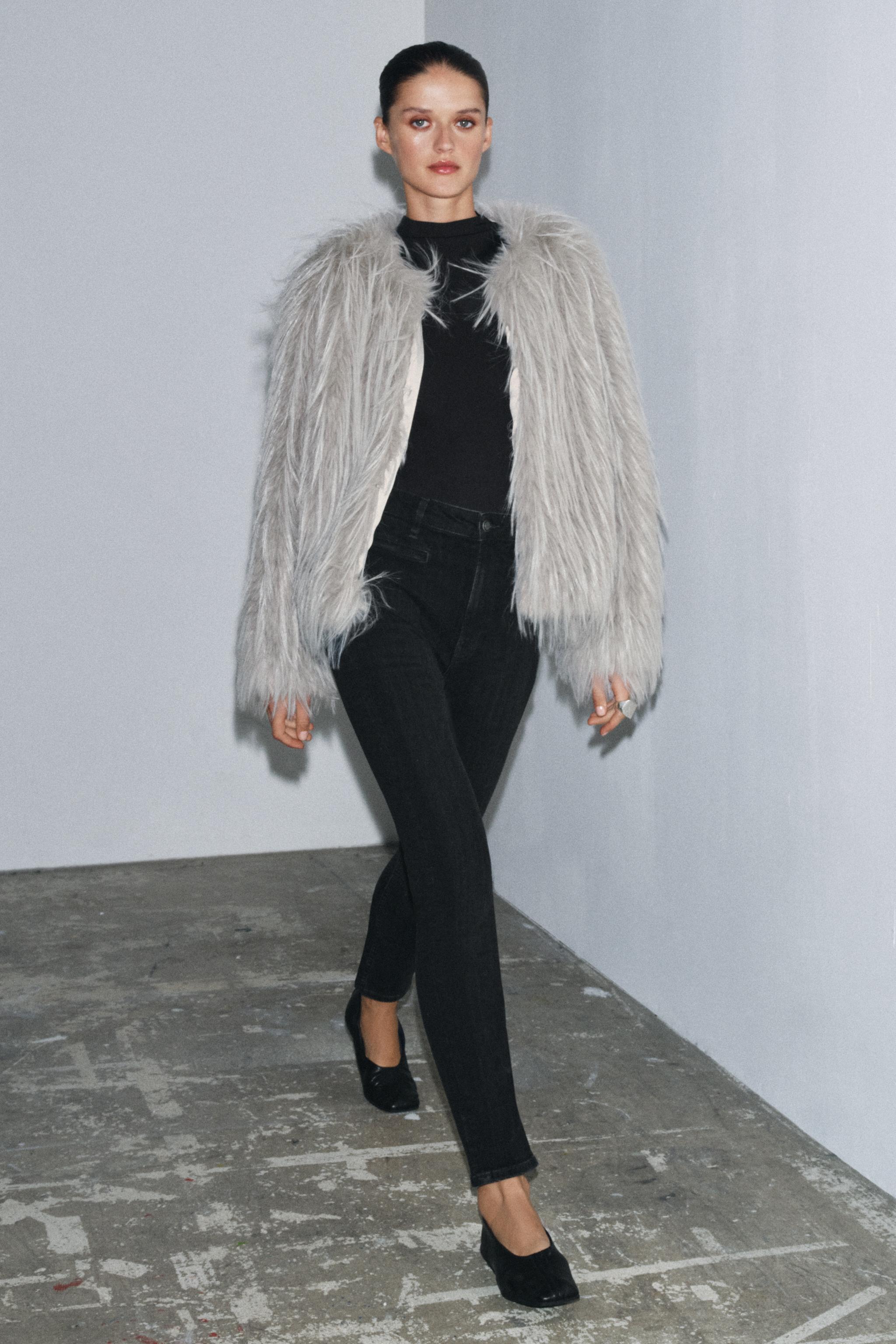 Zw Collection High-Waist Skinny Jeans