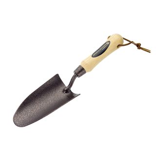 Grey Spear & Jackson Elements Hand Trowel with wooden handle