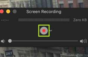 record your screen on mac for video