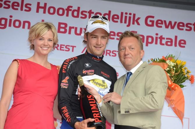 Laurens De Vreese (Topsport Vlaanderen-Baloise) leads the combativity classification